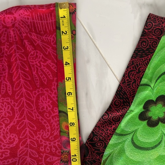 Desigual Women’s Multicolor A-line Short Sleeve Dress Size Small - Picture 13 of 14